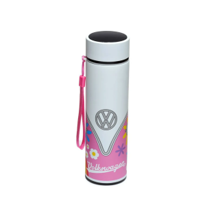 Volkswagen Isolierflasche aus Edelstahl mit Thermometer