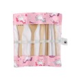 Bamboo Cutlery Set - Unicorn Bamboo Cutlery Set - Unicorn
