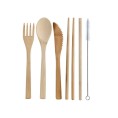 Bamboo Cutlery Set - Unicorn Bamboo Cutlery Set - Unicorn