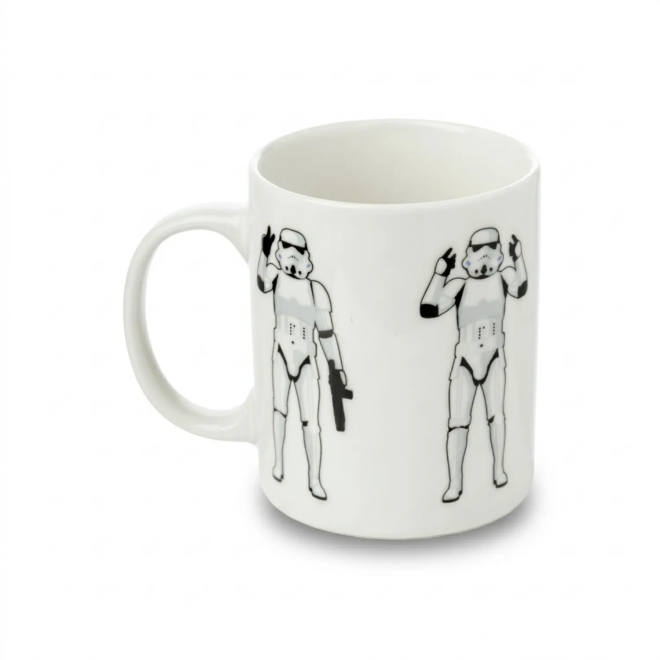 Beautiful Original Stormtrooper Porcelain Mug | GECODART