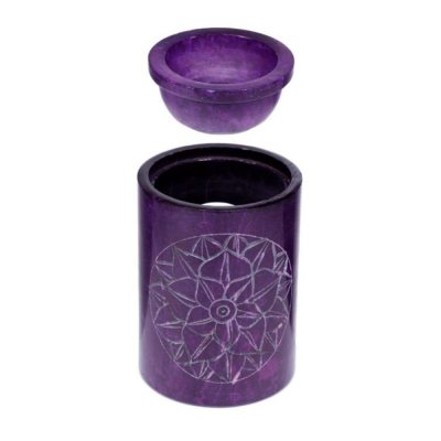 Oil or wax burner - Chakra - Violet
