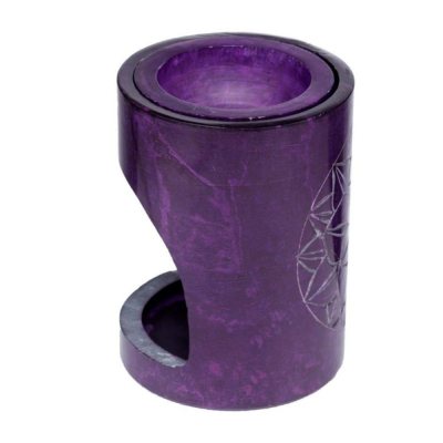 Oil or wax burner - Chakra - Violet