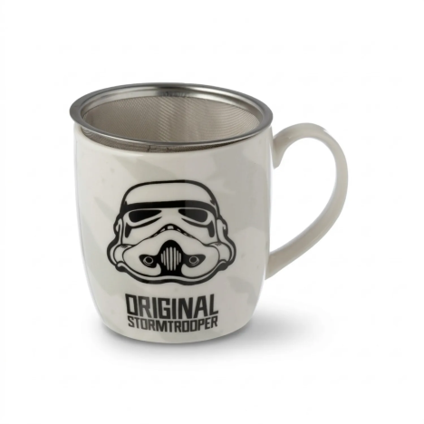 Original Stormtrooper Porzellantasse mit Teesieb