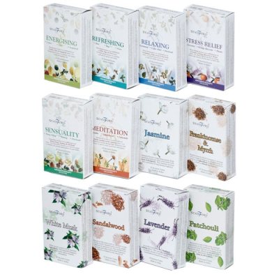 Incense cones - Assortment of 12 packs - Aromatherapy & Floral