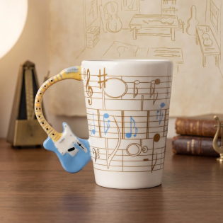 Mug en Porcelaine Partitions Musicales
