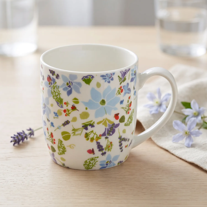 Set di 2 Tazze in Porcellana Julie Dodsworth