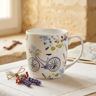 Set of 2 Julie Dodsworth Porcelain Mugs