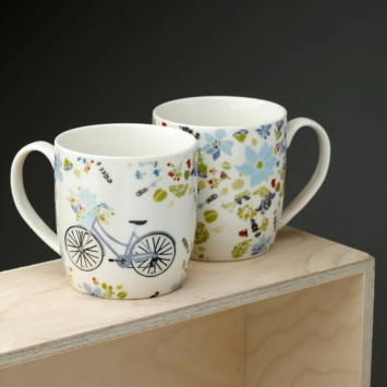 Tazza in porcellana Julie Dodsworth set di 2 | GECODART