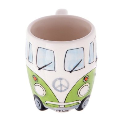 Tasse Wohnmobil - grün