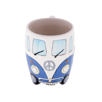 Official Blue Ceramic Volkswagen Combi Mug | GECODART