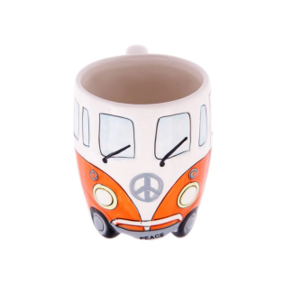 Mug Volkswagen Combi orange en céramique Mug Volkswagen Combi orange en céramique