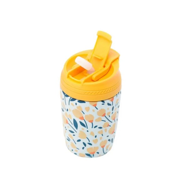 Buttercup Flowers - Insulated Mug - Gecodart