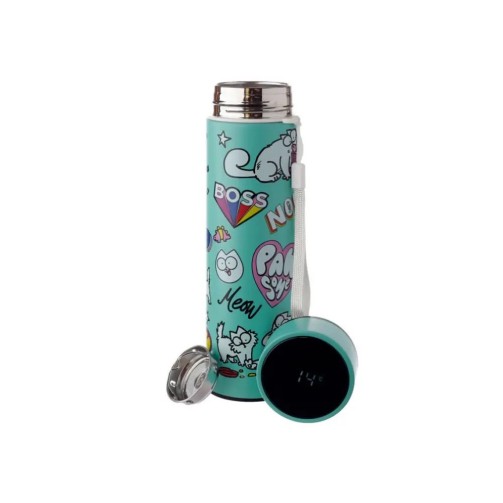 Simon's Cat - Insulated Water Bottle - See on Gecodart