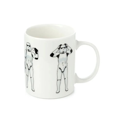 Original Stormtrooper porcelain mug on GECODART