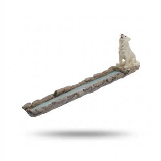Wunderschöner Räucherstäbchenhalter Wolf zum Entspannen | Gecodart