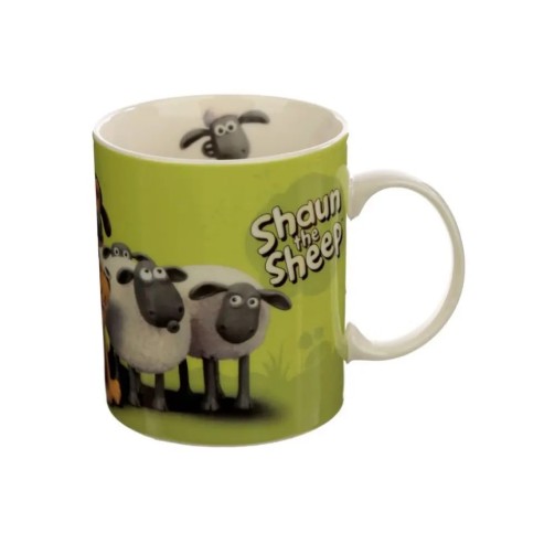Shaun the Sheep porcelain mug on GECODART