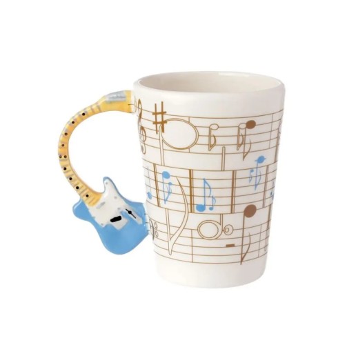 Music Sheet porcelain mug on GECODART