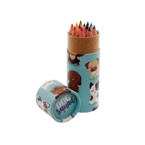 Chien - Pot à crayons de couleur - GECODART