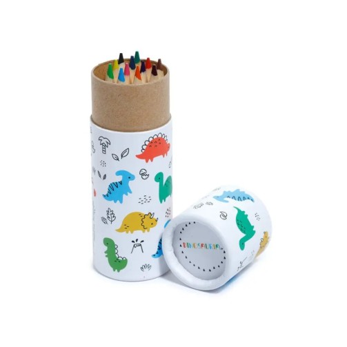 Dinosaure - Pot à crayons de couleur - GECODART