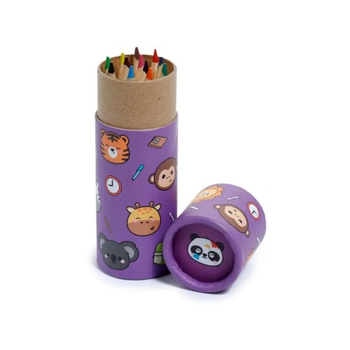 Animaux sauvages - Pot à crayons de couleur - GECODART