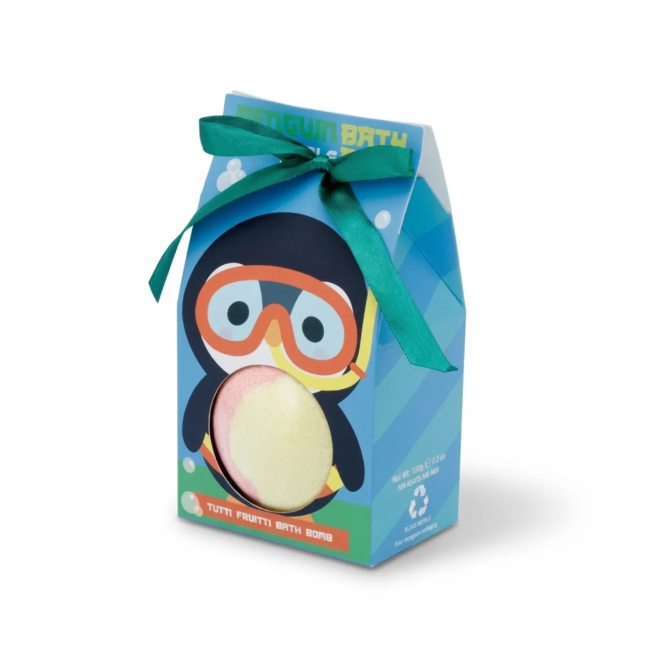 Penguin bath bomb for relaxing care | GECODART