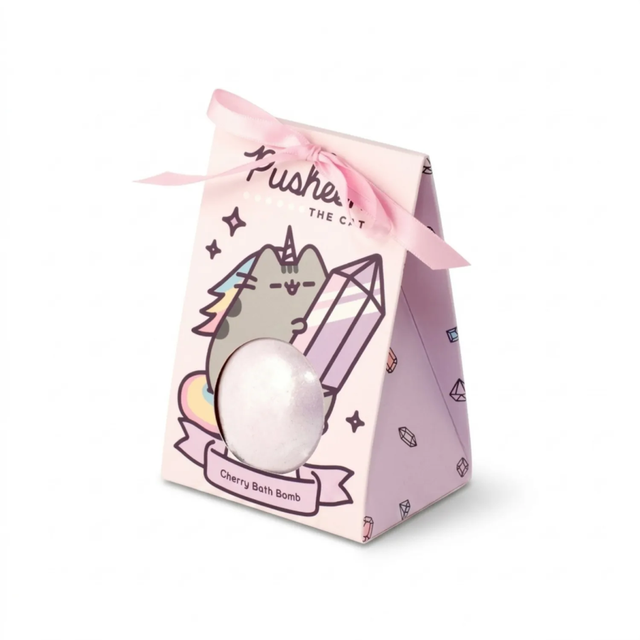 Pusheenicorn Collection Cherry Scented Bath Bomb
