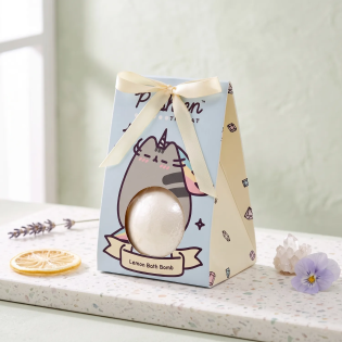 Boule de Bain Parfumée au Citron Collection Pusheenicorn