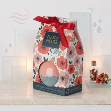 Bombe de bain jasmin et rose pour se détendre | GECODART