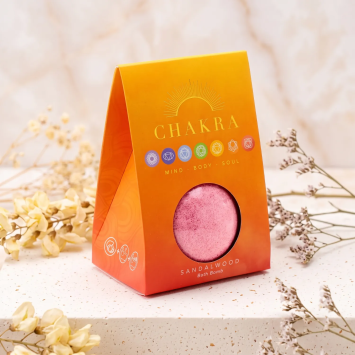 Sandalwood Effervescent Bath Bomb | GECODART