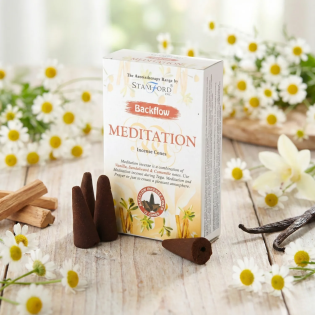 Meditation Backflow Incense Cones for Incense Waterfall Meditation Backflow Incense Cones for Incense Waterfall