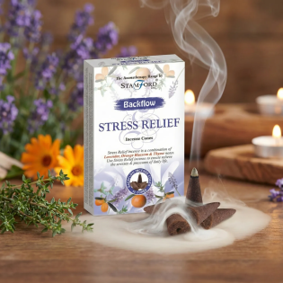 Stress Relief Backflow Incense Cones for Incense Waterfall
