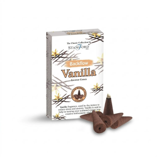 Natural & Soothing Vanilla Backflow Incense Cones | Gecodart