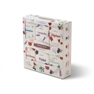 Cônes encens refoulement Floral Twin | Gecodart