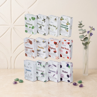 Floral Backflow Incense Cones Assortment Floral Backflow Incense Cones Assortment