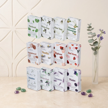 Natural Waterfall Incense Cones Assortment | Gecodart
