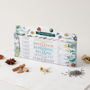 6er-Set Natürliche Räucherstäbchen für Aromatherapie und Entspannung