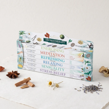 6er-Set Natürliche Aromatherapie-Räucherstäbchen | Gecodart