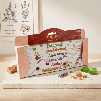 Set bâtons encens naturels au parfum exotique | Gecodart