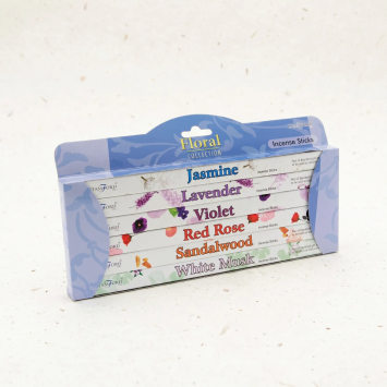 Cofanetto incenso floreale naturale per il relax | Gecodart
