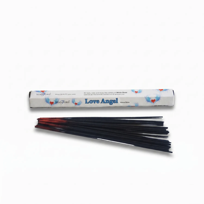 Natural Incense Sticks Angel of Love White Rose