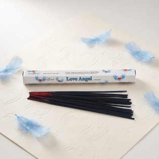 Natural Incense Sticks Angel of Love White Rose