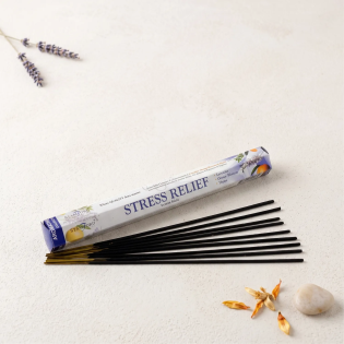 Bastoncini d'Incenso Premium Antistress Fiori d'Arancio Lavanda e Timo