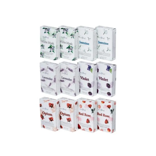 Floral Twin - Assortiment cônes d’encens à reflux
