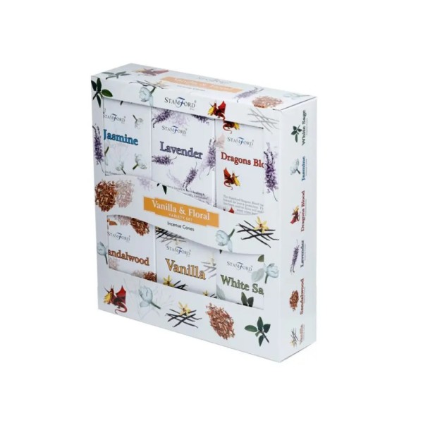 Assortment of Backflow Incense Cones - Gecodart