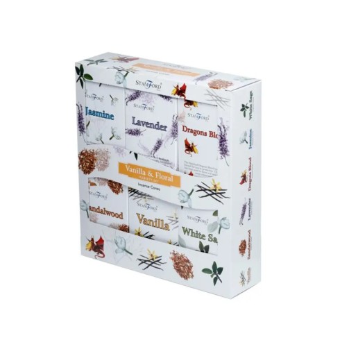 Assortment of Backflow Incense Cones - Gecodart