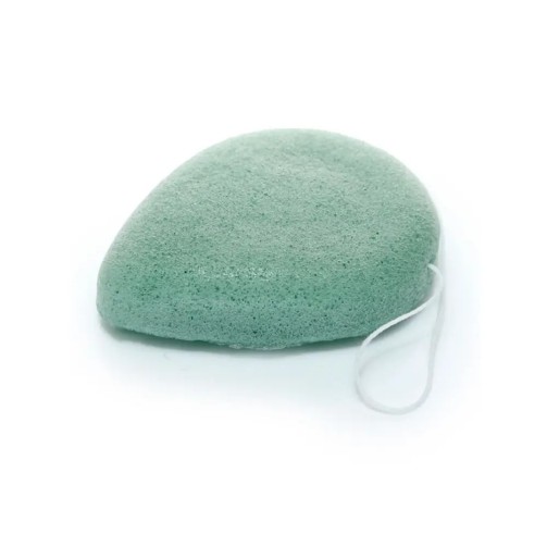 Tè verde per pelli sensibili - Spugna detergente Konjac