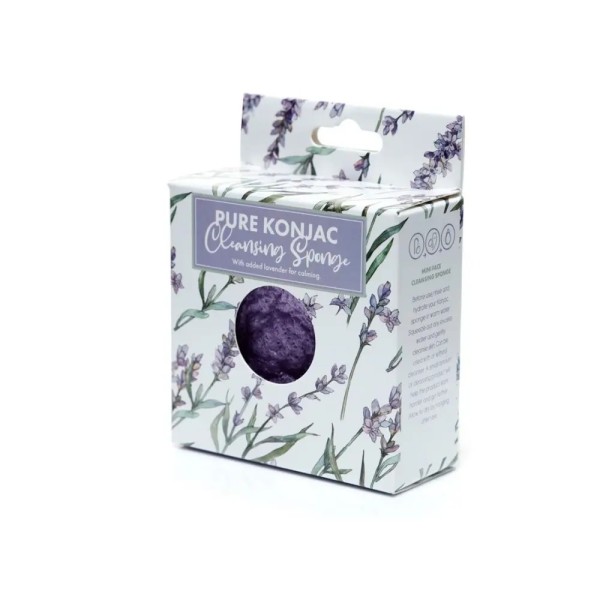 Soothing lavender - Konjac Cleansing Sponge