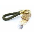 Green Gold - Elegant Nautical-Style Keyring Green Gold - Elegant Nautical-Style Keyring