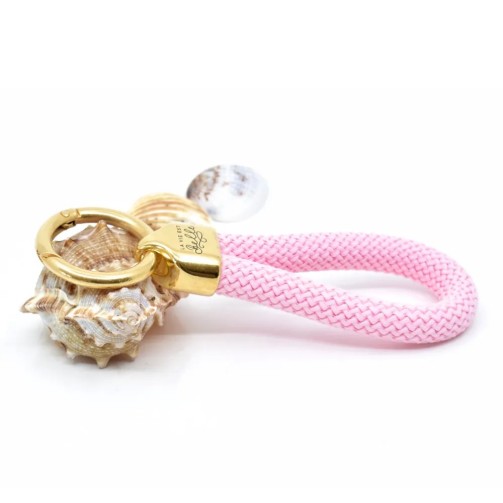Doré rose - Elégant porte-clés style marin
