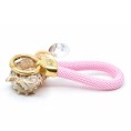 Doré rose - Elégant porte-clés style marin Doré rose - Elégant porte-clés style marin